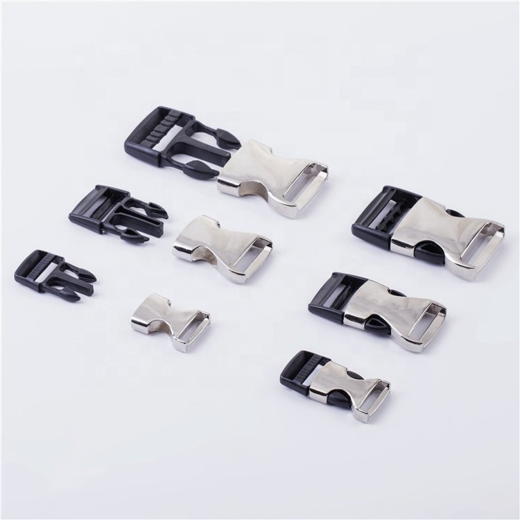 Bag Quick Side Release Buckle 2cm 2.5cm 3.2cm Dog Collar Webbing Adjusters Clothes Tactical Belts Accessories With Logo