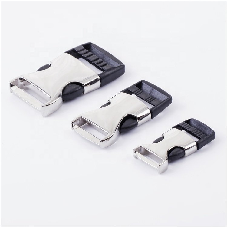 Bag Quick Side Release Buckle 2cm 2.5cm 3.2cm Dog Collar Webbing Adjusters Clothes Tactical Belts Accessories With Logo
