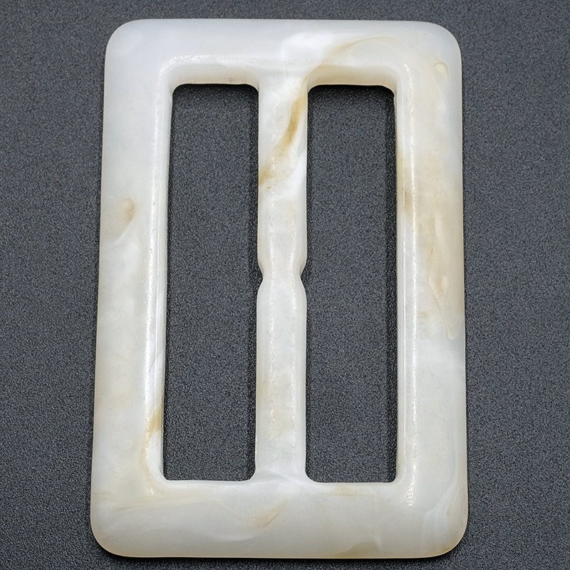 Wholesale price buckles swimsuit plastic resin women coats belt buckle buttons Rectangle waist buttons for clothing