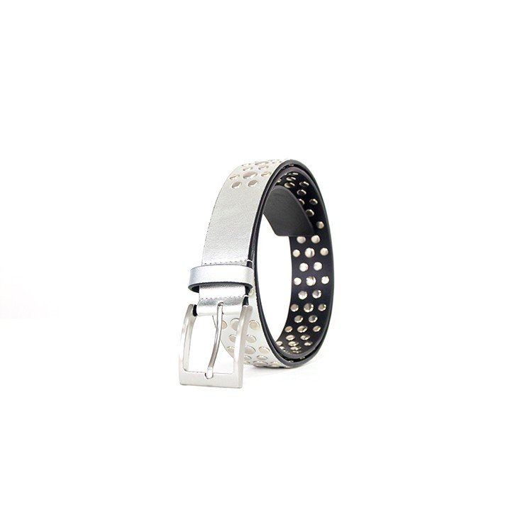 Superior quality western style belt Women's leather belt, Rhinestone and Crystal with metal buckle, slim leather skirt belt