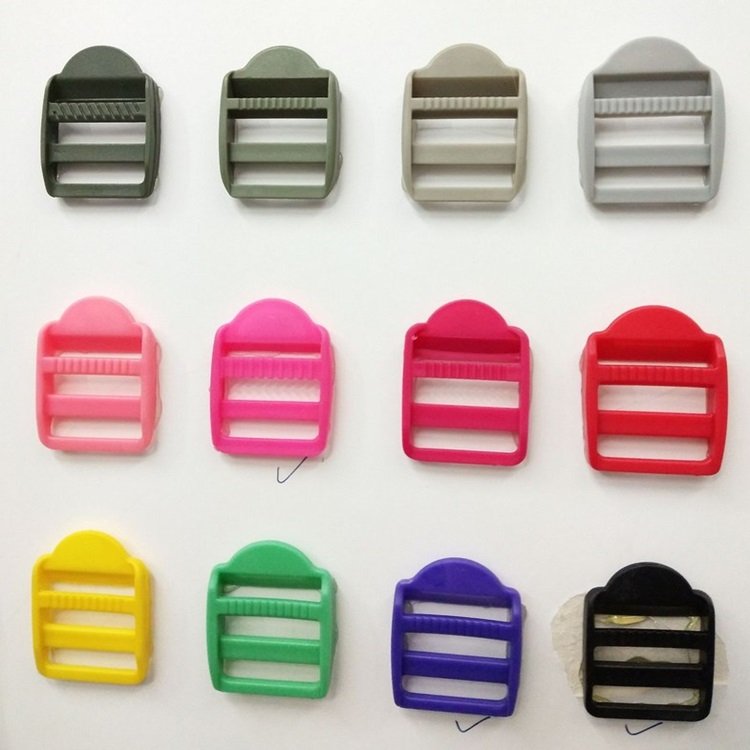 Wholesale Plastic Adjustable Triglide Slides Buckle Tri Glides Slides Buckle For Belt Backpack Bags