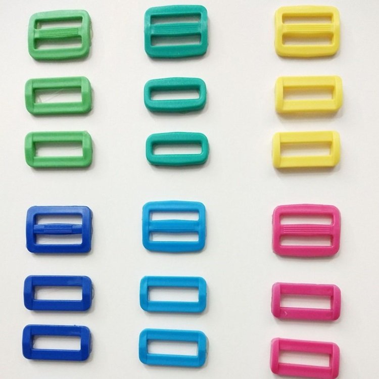 Wholesale Plastic Adjustable Triglide Slides Buckle Tri Glides Slides Buckle For Belt Backpack Bags