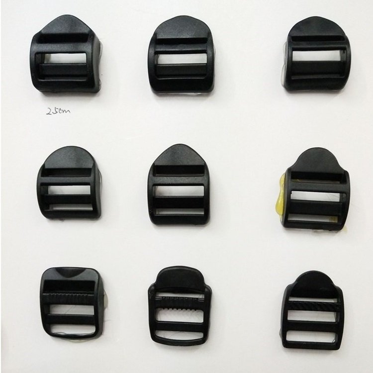 Wholesale Plastic Adjustable Triglide Slides Buckle Tri Glides Slides Buckle For Belt Backpack Bags