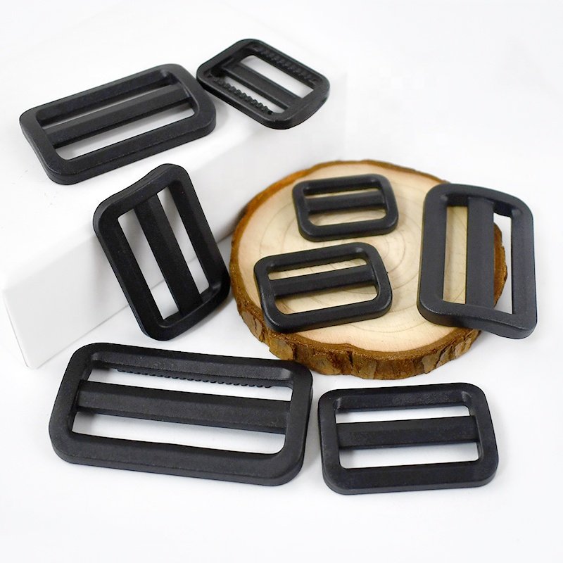 MeeTee AP074 20/25mm Luggage Plastic Accessories Backpack Tri-glide Buckle Shoulder Bag Strap Adjusting Buckle
