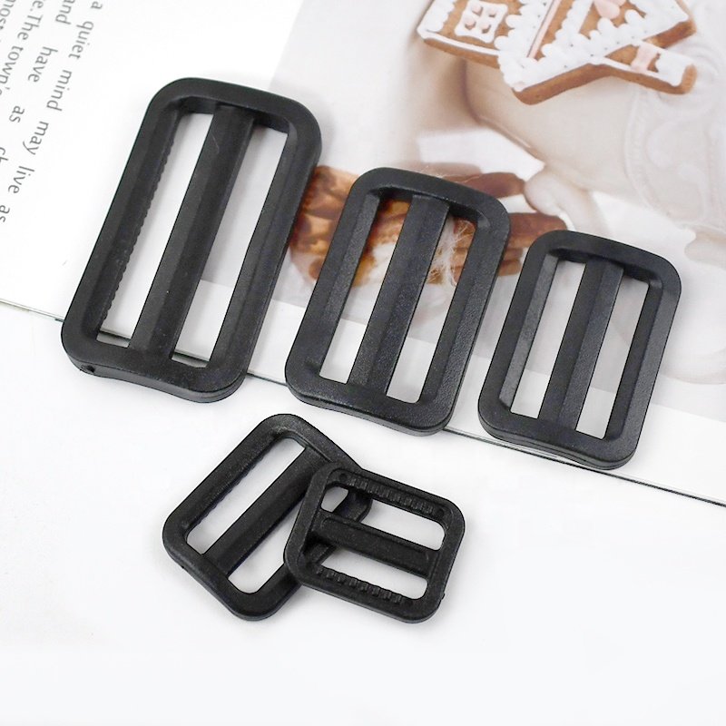 MeeTee AP074 20/25mm Luggage Plastic Accessories Backpack Tri-glide Buckle Shoulder Bag Strap Adjusting Buckle