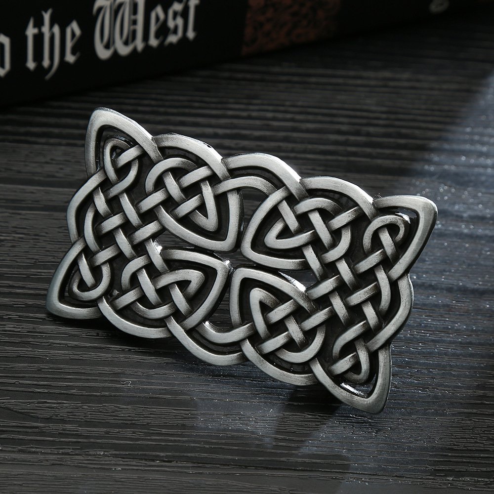 2024 Western cowboy Classic retro pattern cross border manufacturers Wholesale Custom LOGO cowboy belt buckle
