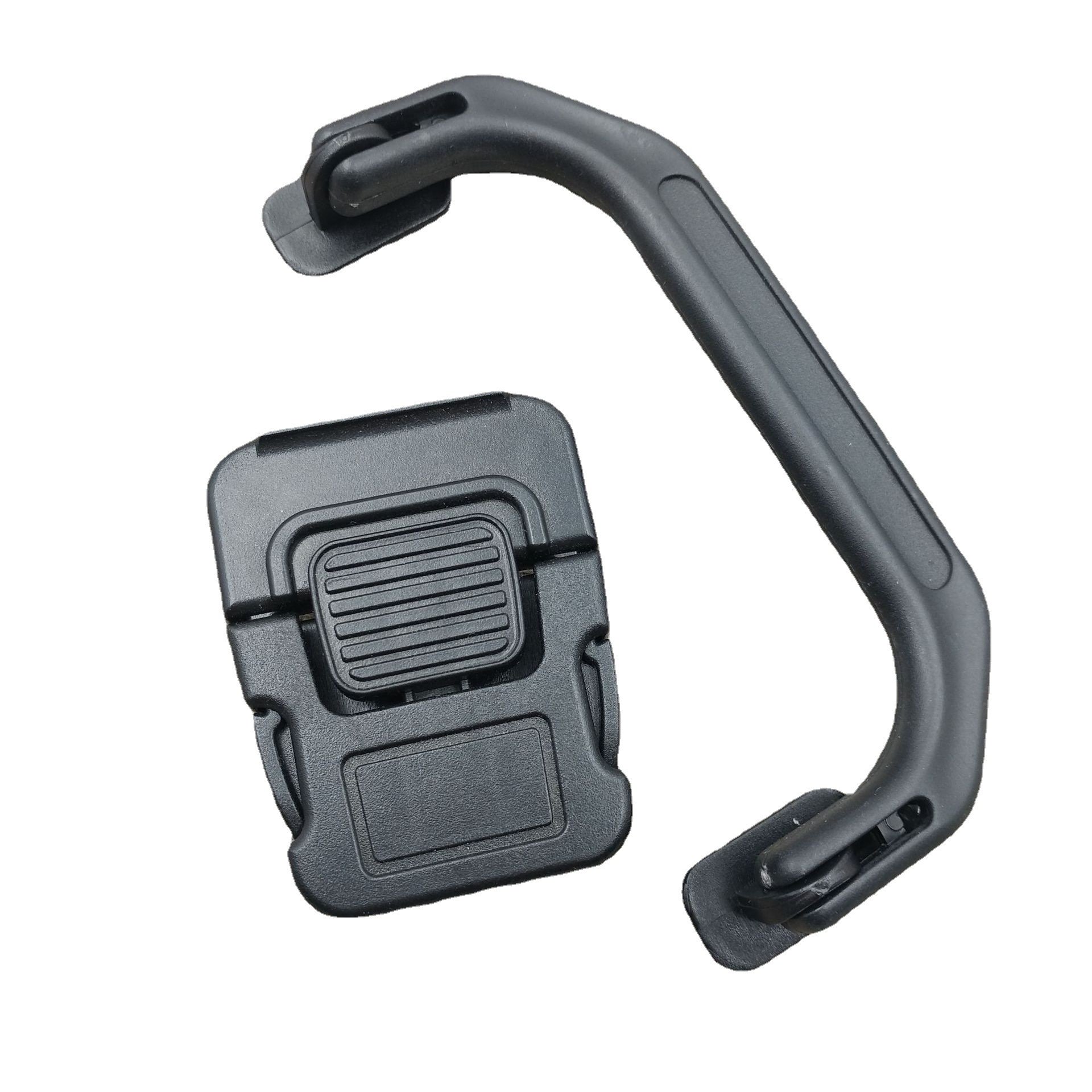 Plastic Handbag School bag Lock Clasp Clip Bag Lock Buckle Black for Handbag Bag Accessories Plastic Lock Replacement