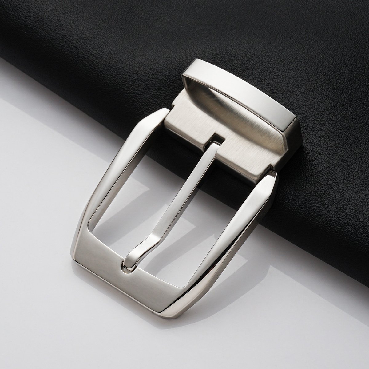 35mm Male Classical Simple Fashion Belt Buckles Replacement Wholesale Custom Stainless Steel Blank Belt Buckles for Men Luxury
