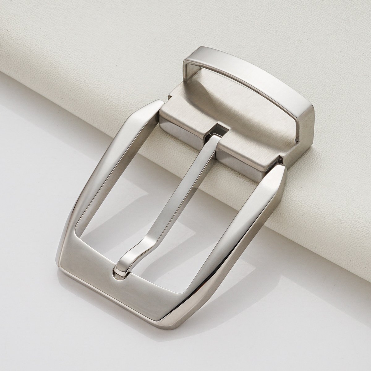 35mm Male Classical Simple Fashion Belt Buckles Replacement Wholesale Custom Stainless Steel Blank Belt Buckles for Men Luxury