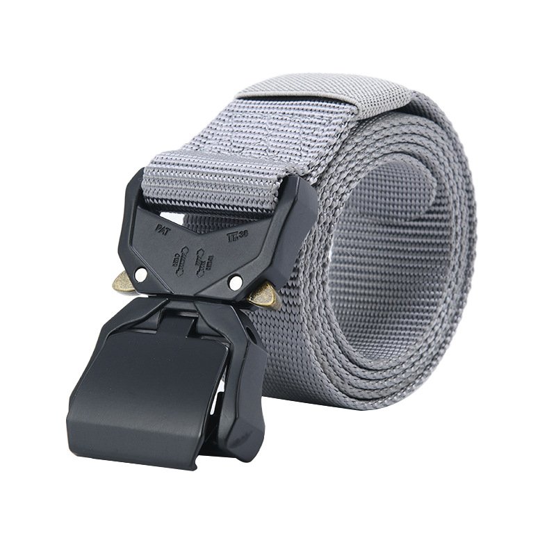 Combat Belt Tactical Buckle 50Mm Cotton Quick Release Black Security Multicam Metal Durable Padded