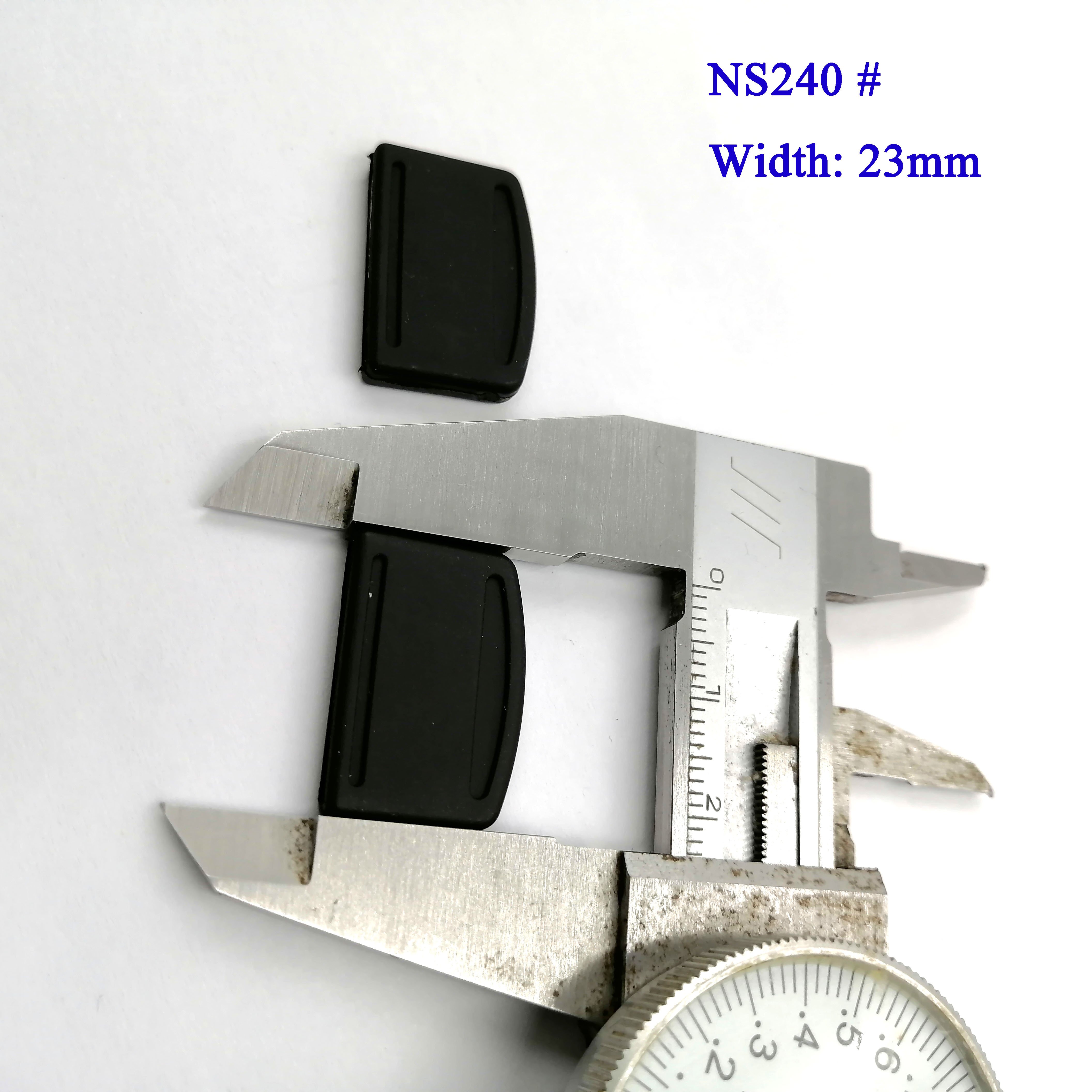 Low Price PVC/PU Strap End Clip Webbing Cord End Plastic Tail Clip Ribbon Sewing Closure Buckle