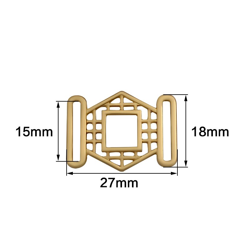 swimwear accessories metal bra buckle