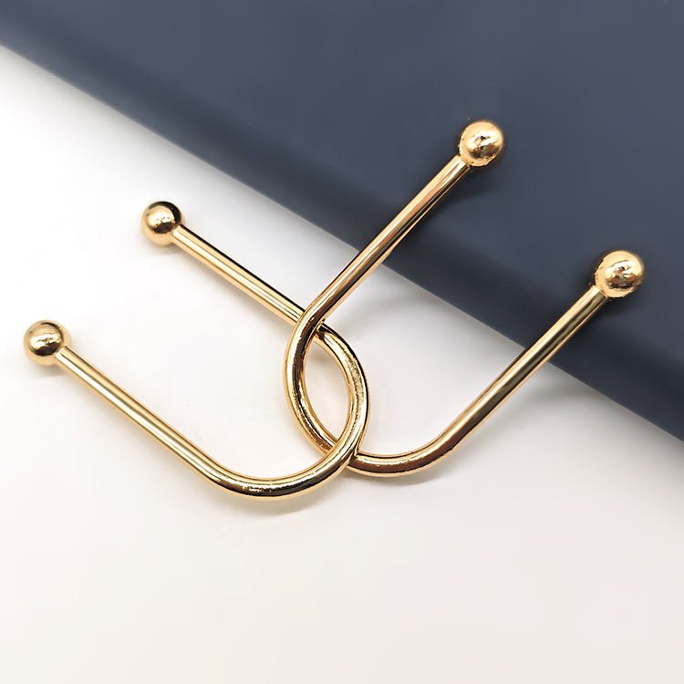 Wholesale Fashion Reusable Metal Adjustable Bra Buckle Zinc Alloy Sexy Dress Underwear U-Shaped Front Buckle