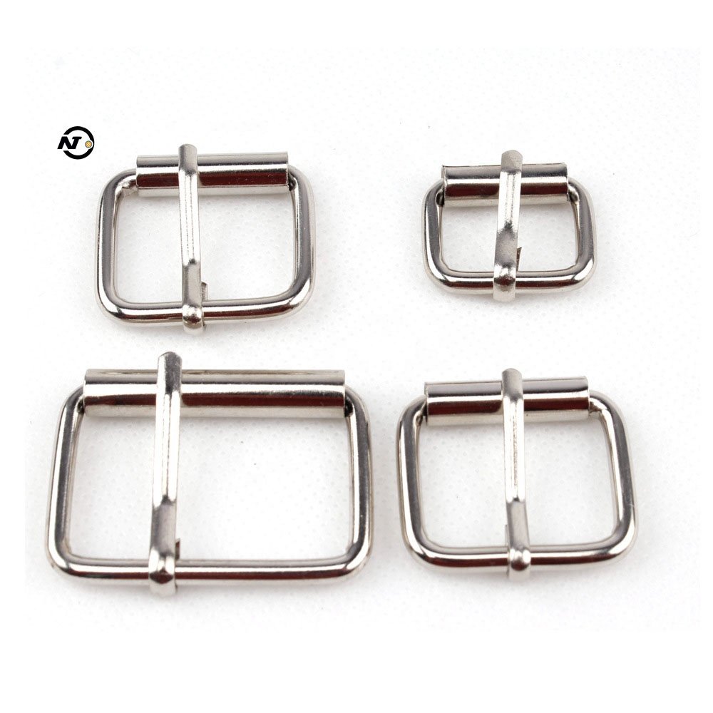 Handbags Accessories Metal Pin Square Pull Core buckles Dog Collar Buckle