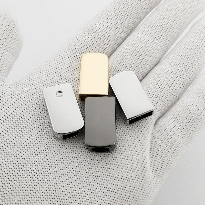 Women Handbag Accessories Zipper End Stopper Zinc Alloy Bag Strap End Buckle Garment Tail Clasp buckle For Bags Zippers End Clip