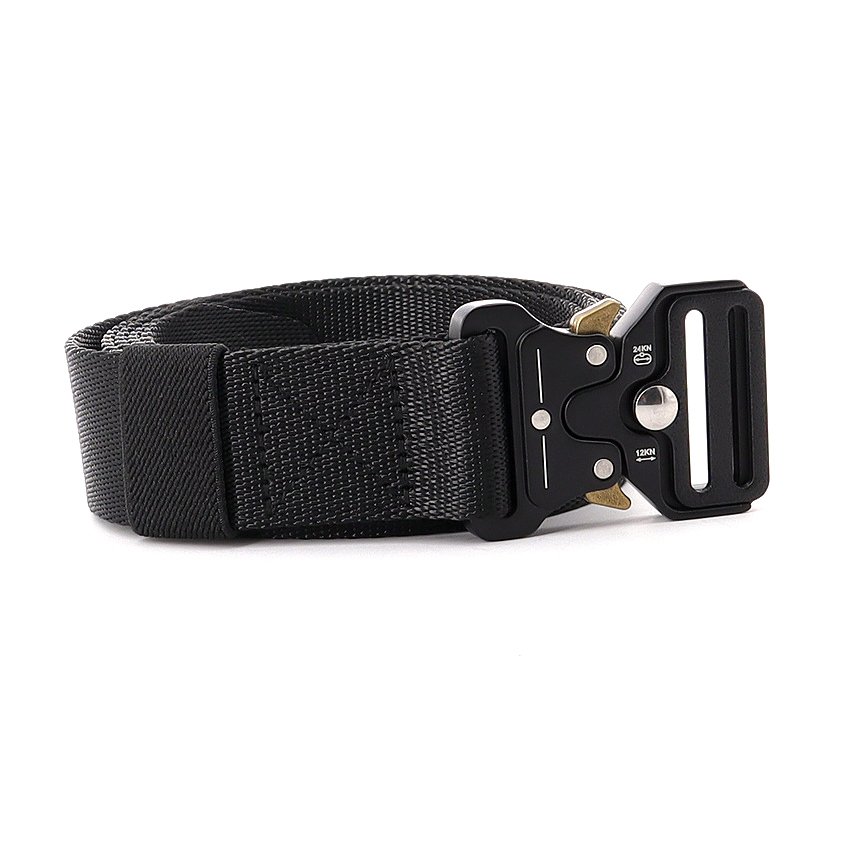 Wholesale custom logo 3.2cm zinc alloy buckle tactical quick release outdoor training nylon breathable polyester belt