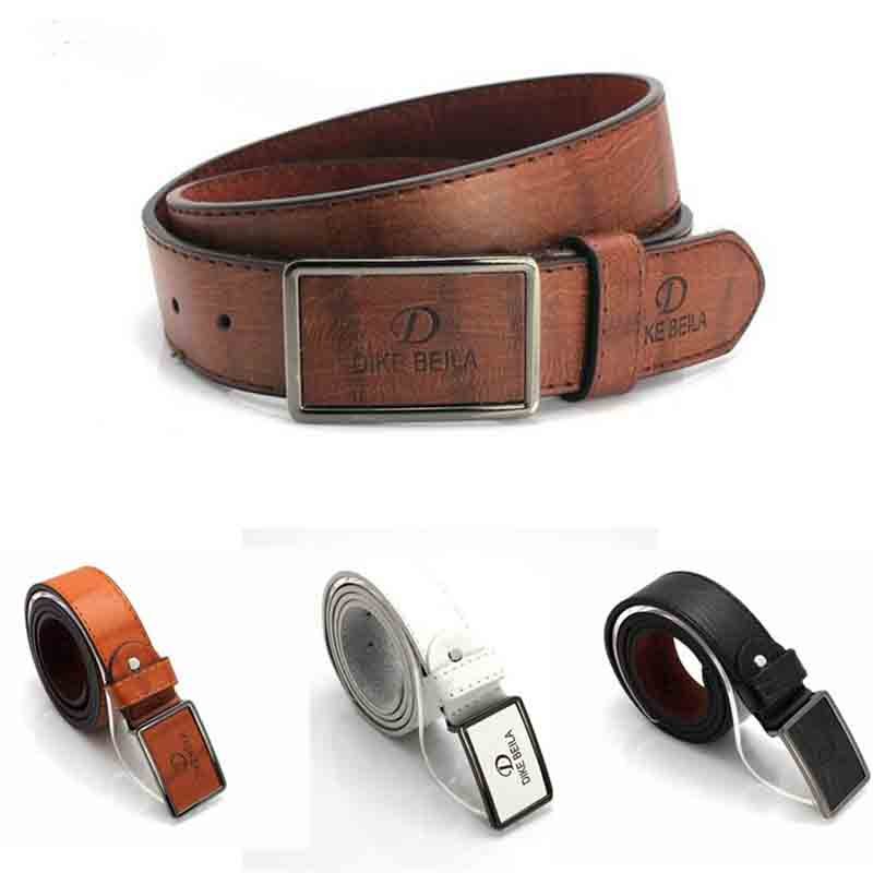 2023 New Fashion Design Men's cowhide leather Belt With Buckle