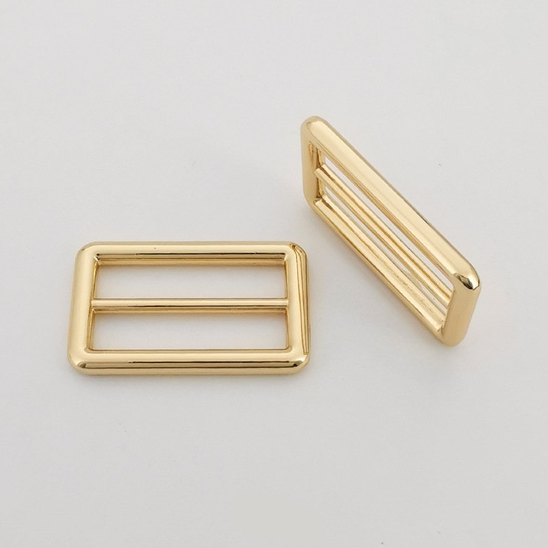 20mm-50mm zinc alloy strap adjuster buckle square adjustable buckle metal