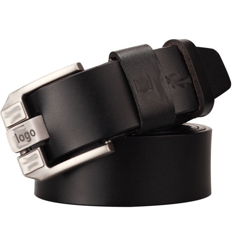 Classic Vintage PU Leather Needle Buckle Belts Custom Logo Waist Real Leather Belt Belt for Man