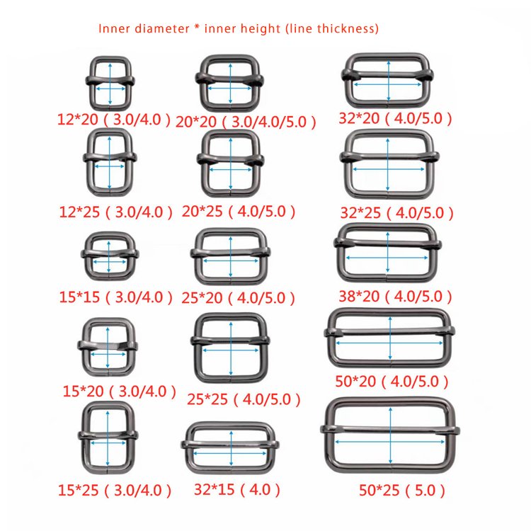 Manufacturers Supply Pulling core belt buckle Accessories Hardware Bag accessories