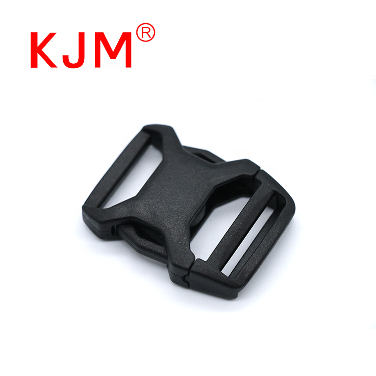 KJM China Factory Curve Backpack Webbing Strap Quick Release Buckle for Hiking Backpack