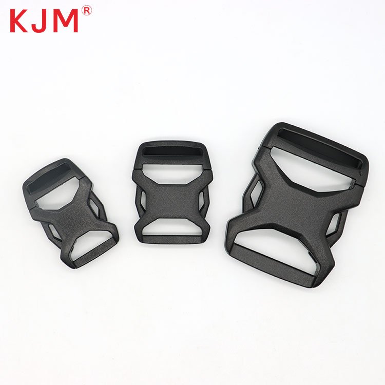 KJM China Factory Curve Backpack Webbing Strap Quick Release Buckle for Hiking Backpack