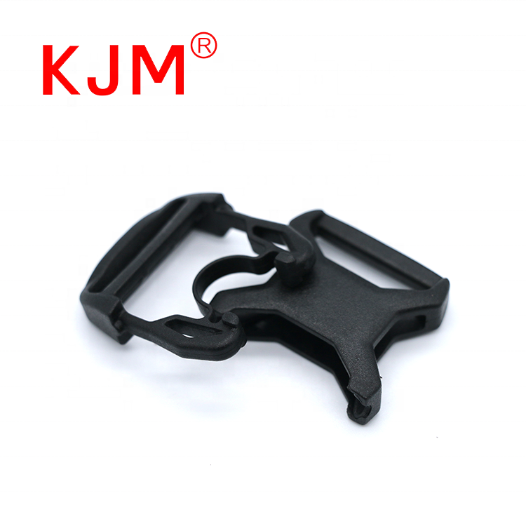 KJM China Factory Curve Backpack Webbing Strap Quick Release Buckle for Hiking Backpack