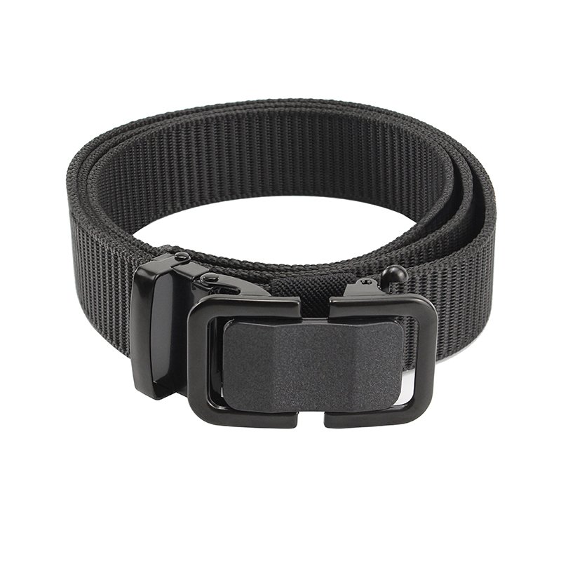 Nylon Tactical Men Belt Webbing Canvas Custom High Quality Strap Automatic Buckle Canvas Outdoor Web Belt