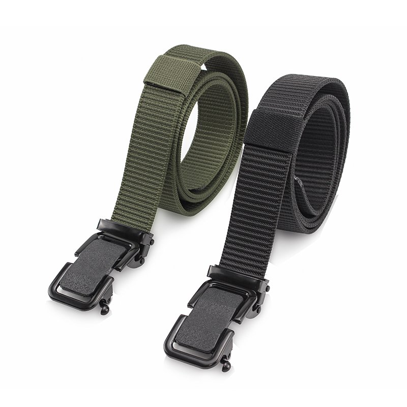 Nylon Tactical Men Belt Webbing Canvas Custom High Quality Strap Automatic Buckle Canvas Outdoor Web Belt