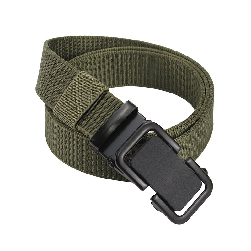 Nylon Tactical Men Belt Webbing Canvas Custom High Quality Strap Automatic Buckle Canvas Outdoor Web Belt