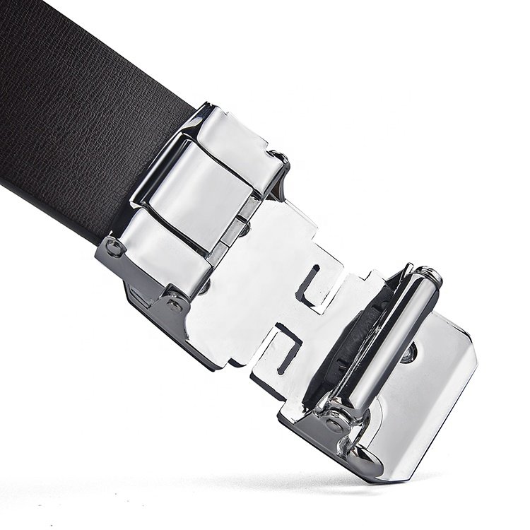 2020 New Arrival Casual Alloy Buckle Custom Mens Original Automatic Leather Belt For Man