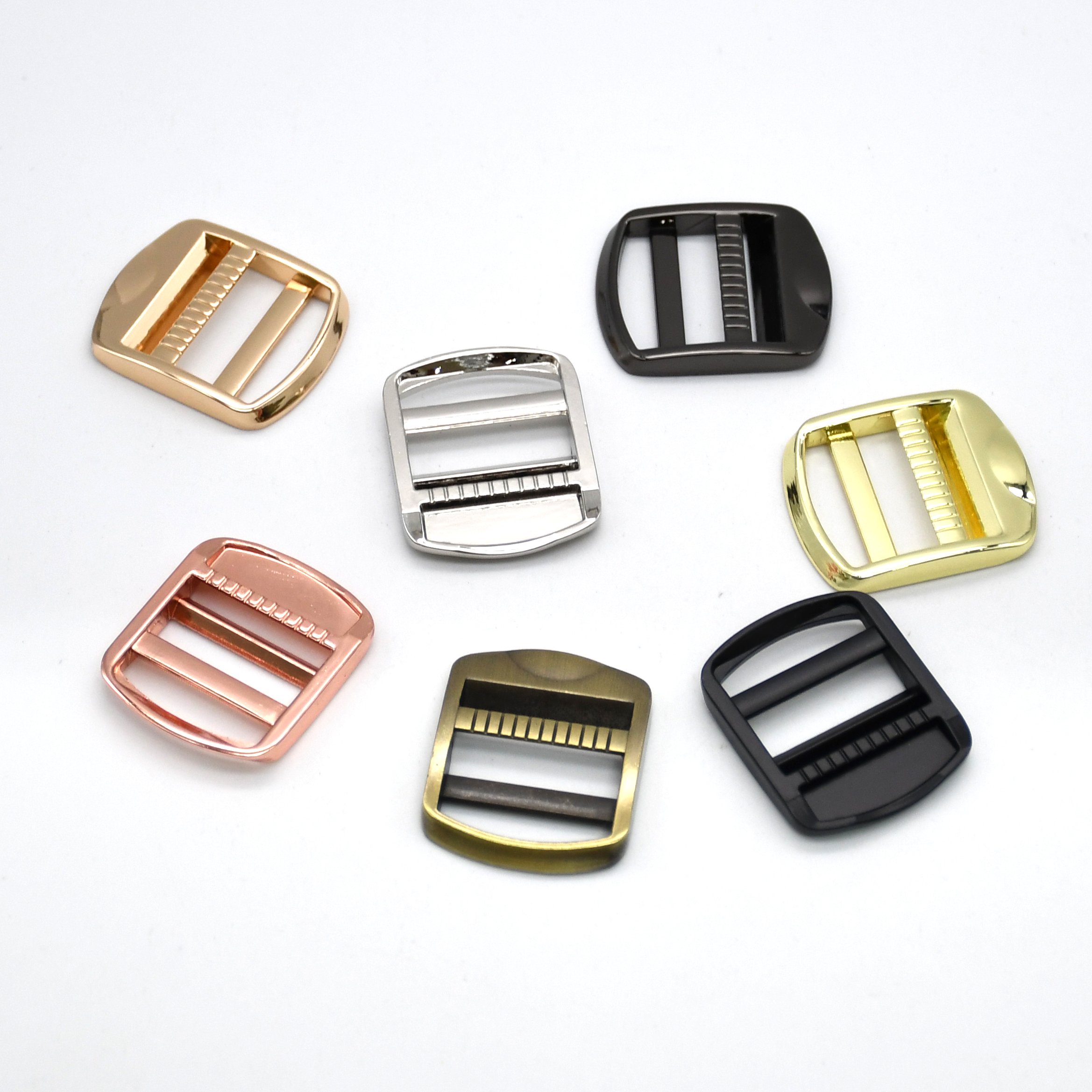High Quality Alloy Adjustable Buckle for Backpack Webbing Strap Bag Parts Accessories Tri Glide Buckle