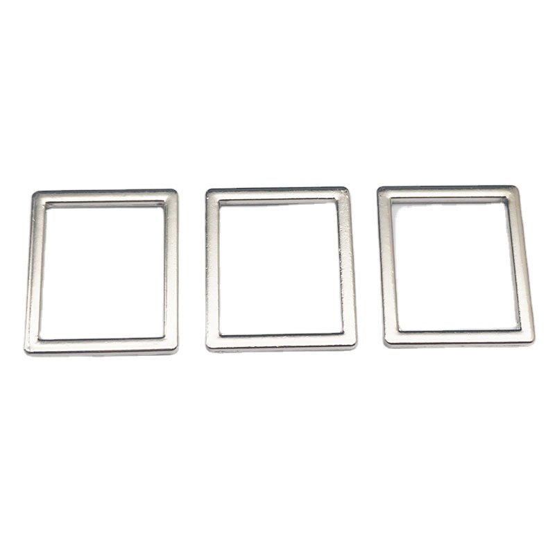 bag hardware metal shoe and belt small rectangle buckles for man 30 mm 25mm stainless steel belt buckle adjust buckles