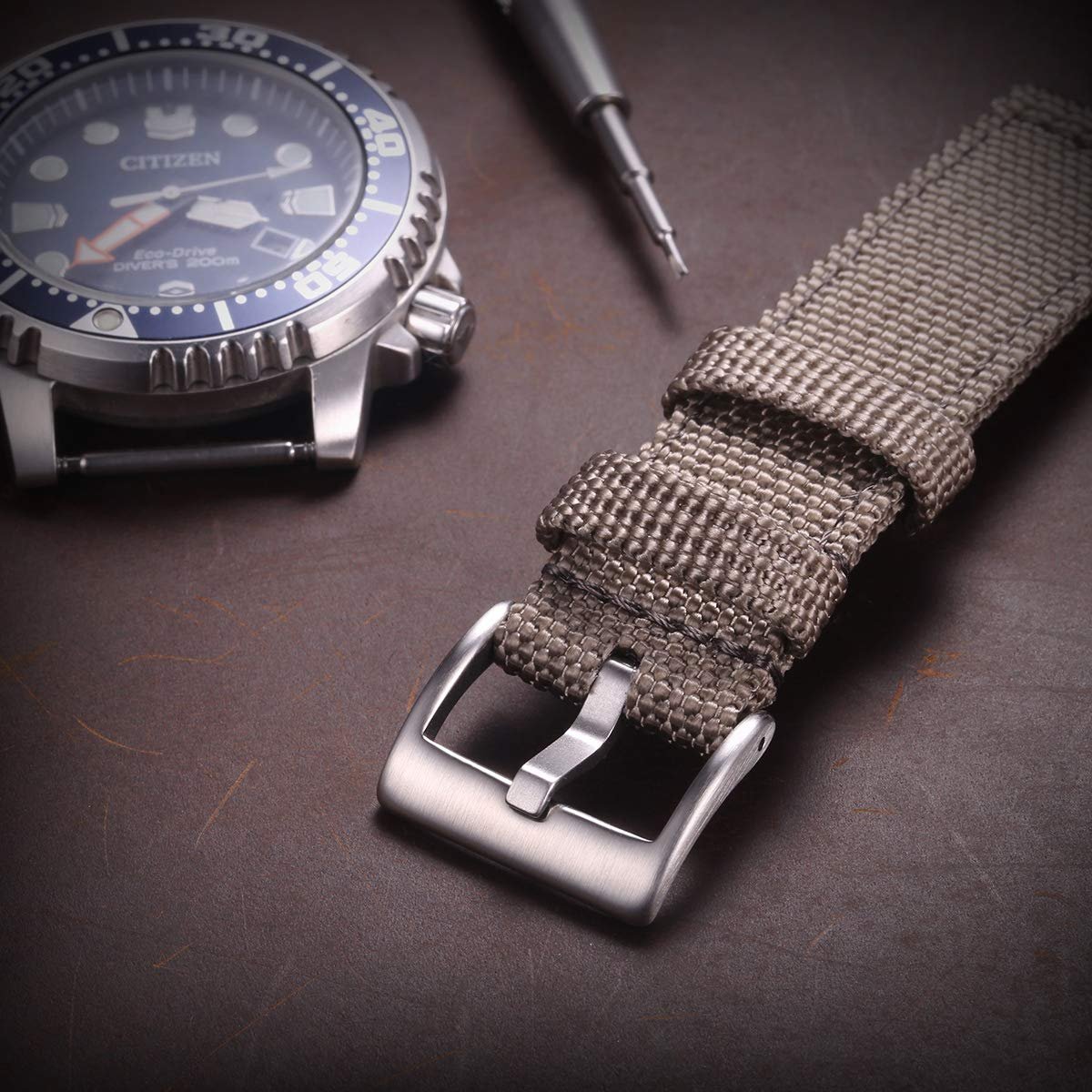 20mm 22mm 24mm Watch Strap Leather Gold Buckle Bronze Watch Buckle