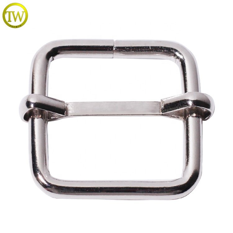 High quality handbag metal parts nickle plating adjustable metal slide buckles for luggage hardware