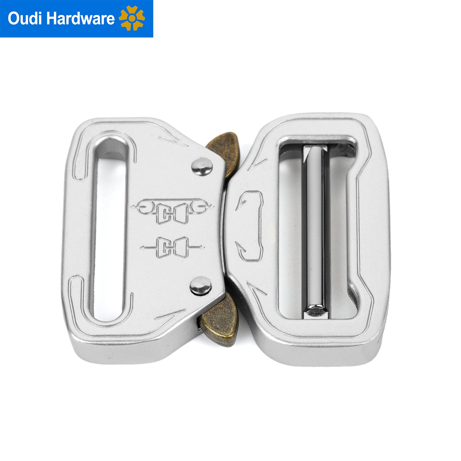 38MM Metal Quick Release Buckles Heavy Duty Belt Buckles For Men