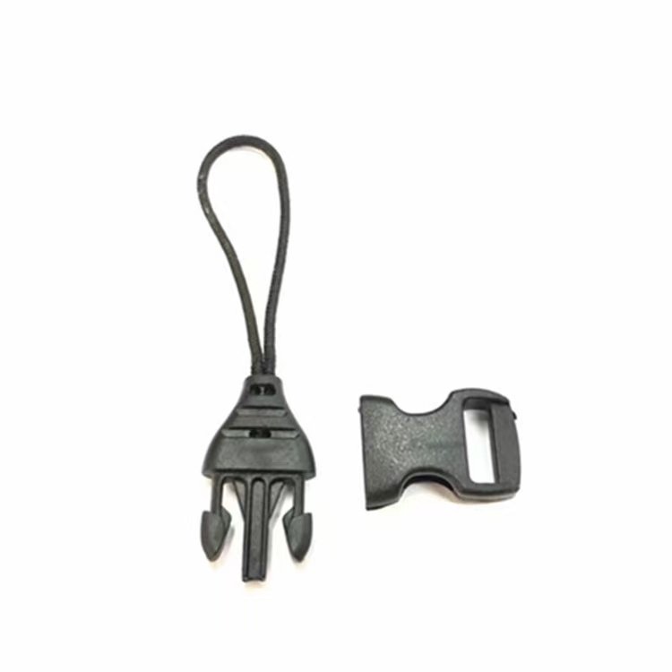 Black Universal Detachable Buckle Clip For Quick Release Phone Case Camera Card Holder key ring Hanging Strap