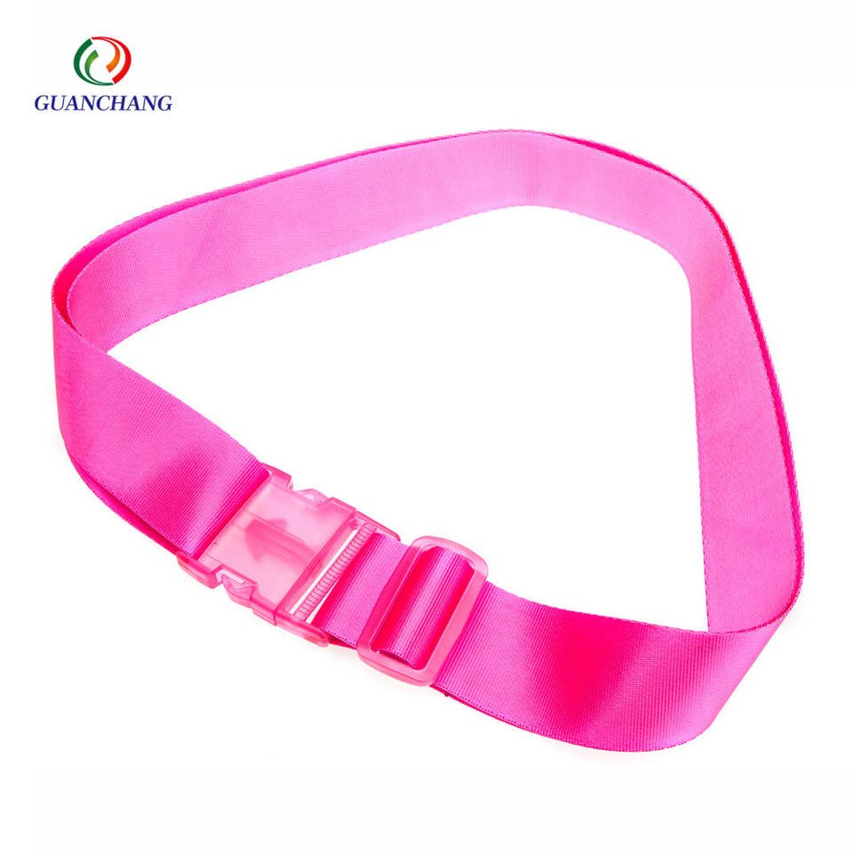 New Style Portable Travel Organizer Luggage Straps Nylon Luggage Belt Strap Buckle Belt Metal Custom Adjustable Travel Tsa Belts