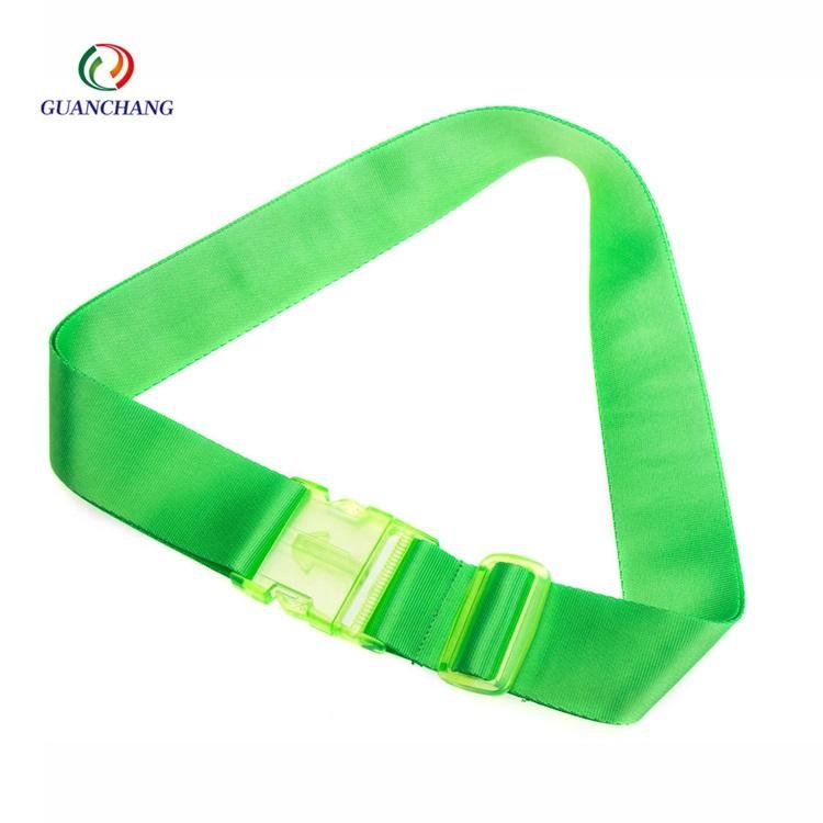 New Style Portable Travel Organizer Luggage Straps Nylon Luggage Belt Strap Buckle Belt Metal Custom Adjustable Travel Tsa Belts
