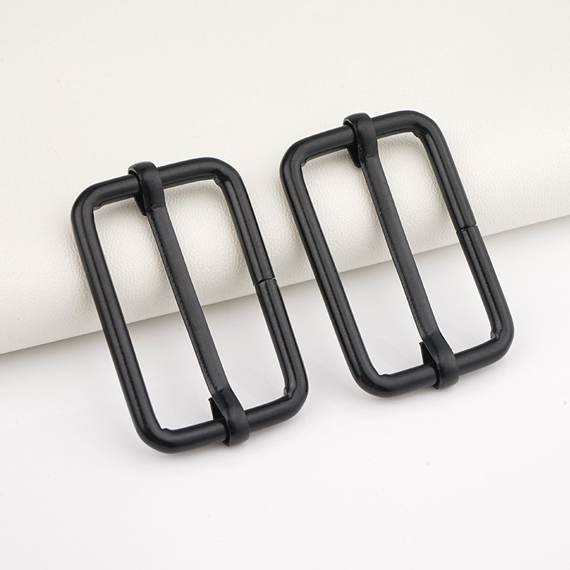 Bag DIY Accessories 38mm Metal Buckle Adjuster 1.5" Metal Adjustable Bag Strap Buckle Tri Glide Adjustable Buckle