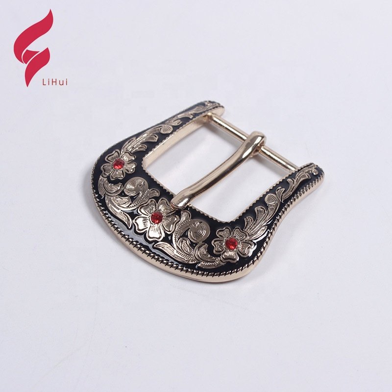 Custom 38mm western women western buckle belt cowboy belt buckle engraved with logo belt buckle manufacturer