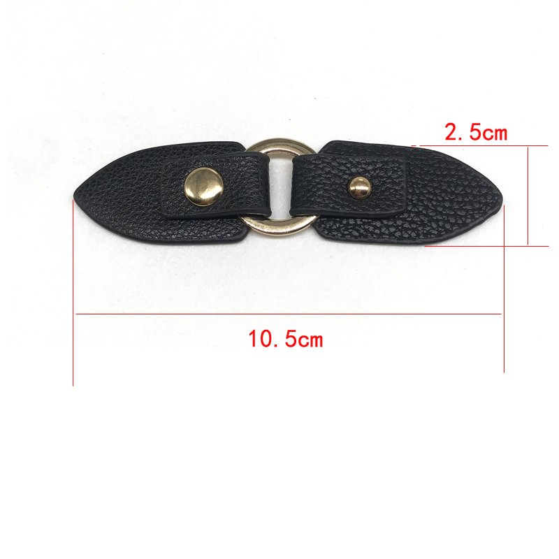 Manufacturers spot leather buttons trench coat wool coat metal leather fasteners