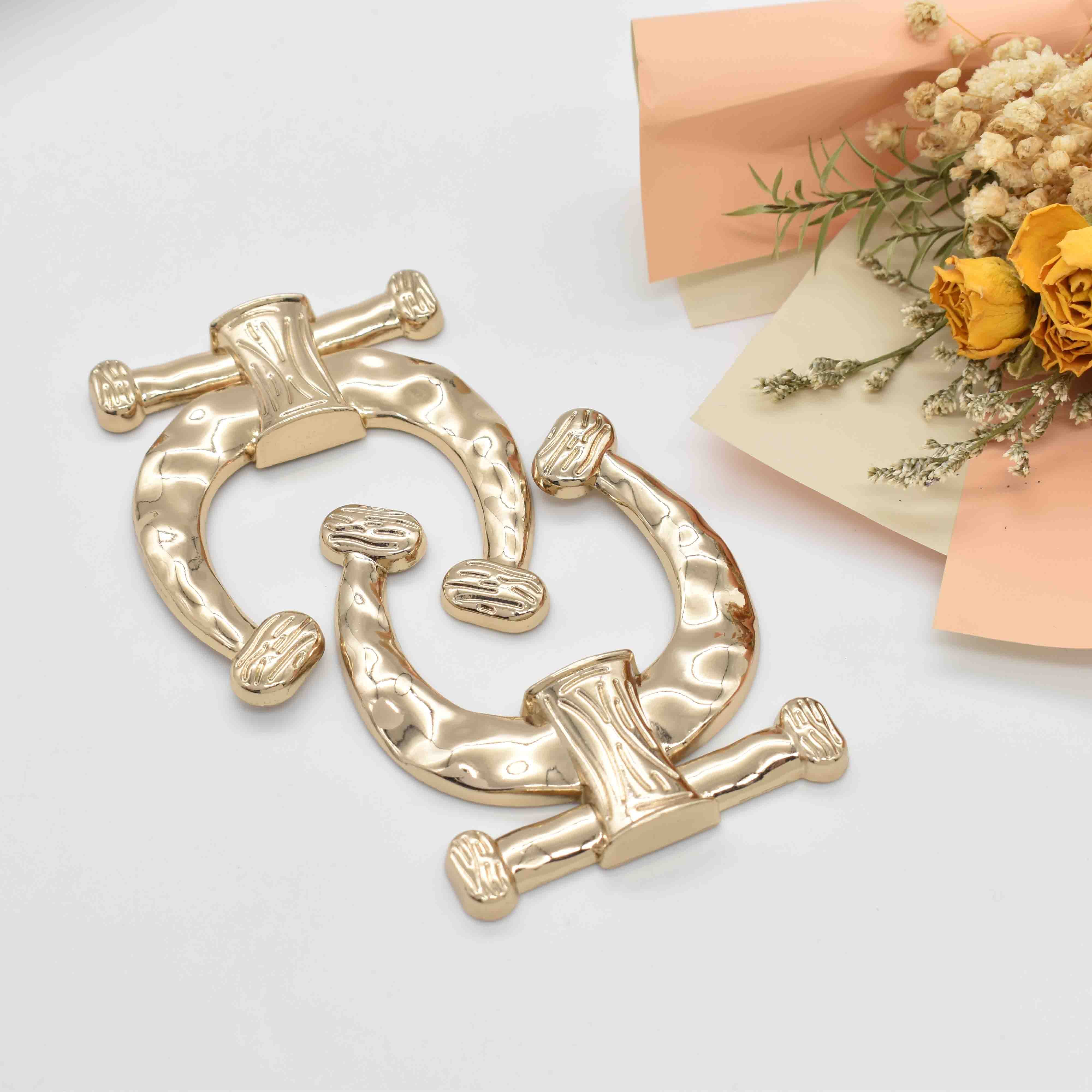U Ring Shape Whosale Custom Logo Accessories 85MM 75MM 65 MM Rust-proof Buckles For Luxury Swimsuit/Bra/Beach Bikini