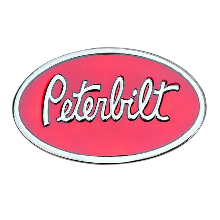 Wholesale red color Peter Calter trucker belt buckle western cowboy plate buckle for leather belt