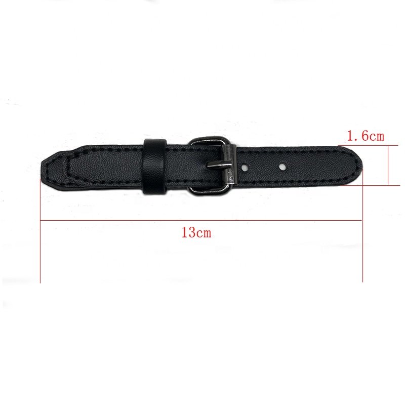 Factory wholesale women's clothing coat fur coat accessories metal PU buckle buckle
