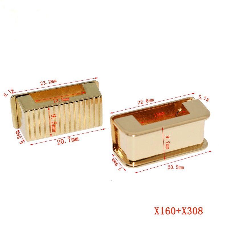 Arch Bridge Buckle Metal D-Ring Connector Screwback Bridge Connector Hanger for Purse Decorative Collar Choker Accessories