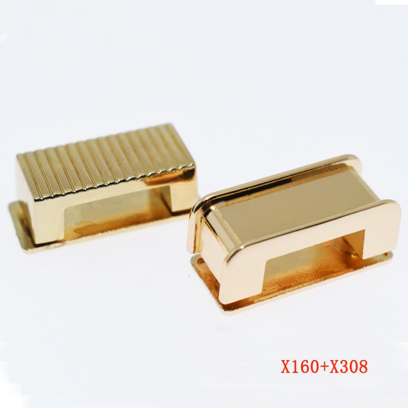 Arch Bridge Buckle Metal D-Ring Connector Screwback Bridge Connector Hanger for Purse Decorative Collar Choker Accessories