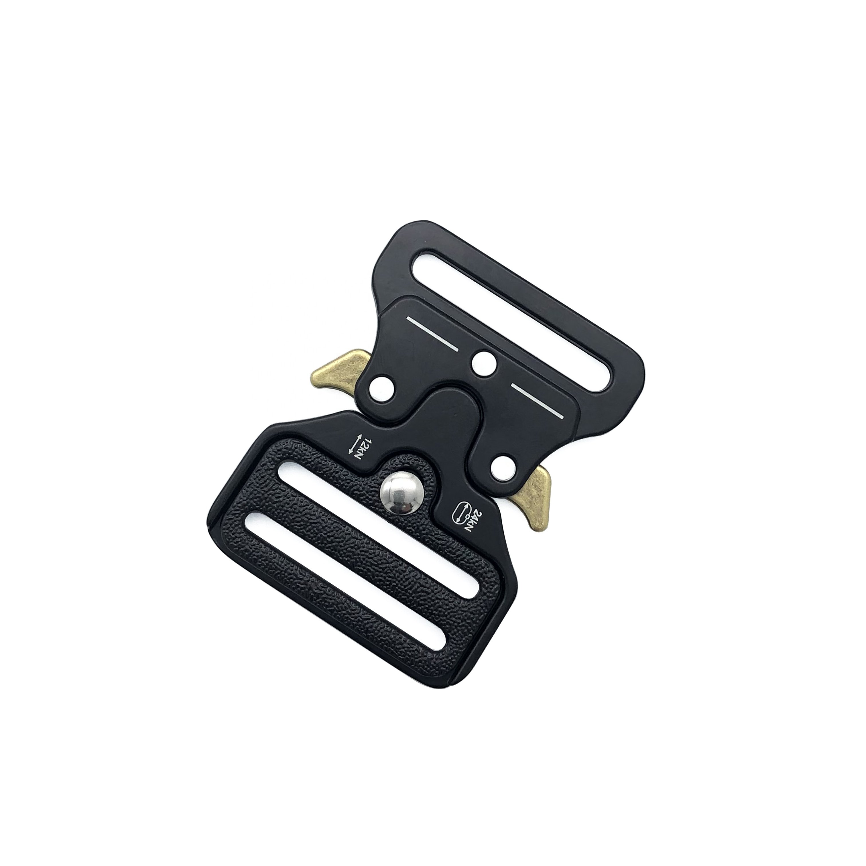 Factory Wholesale Belt Buckle Zinc Alloy Buckle Metal Side Release Buckle 40mm