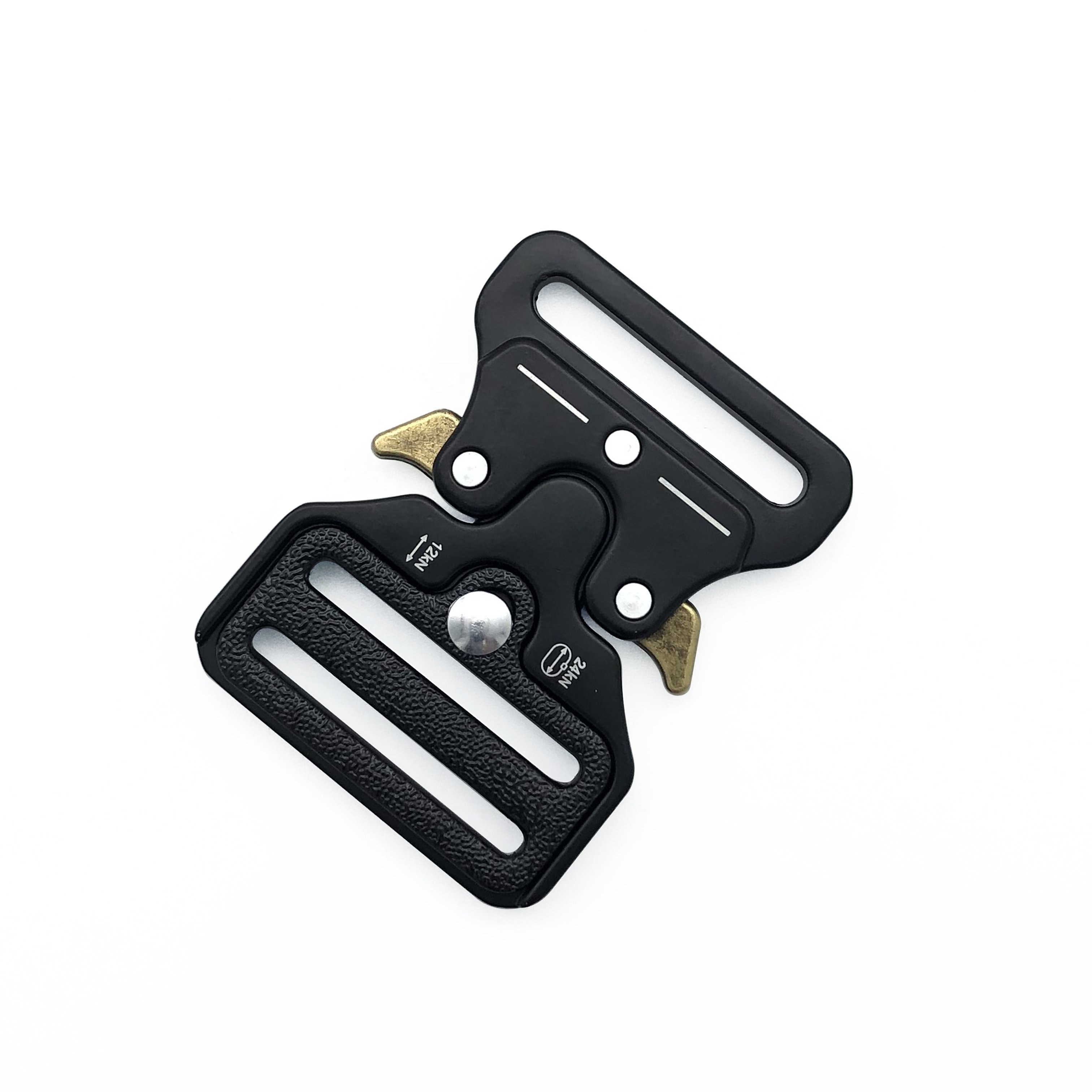 Factory Wholesale Belt Buckle Zinc Alloy Buckle Metal Side Release Buckle 40mm