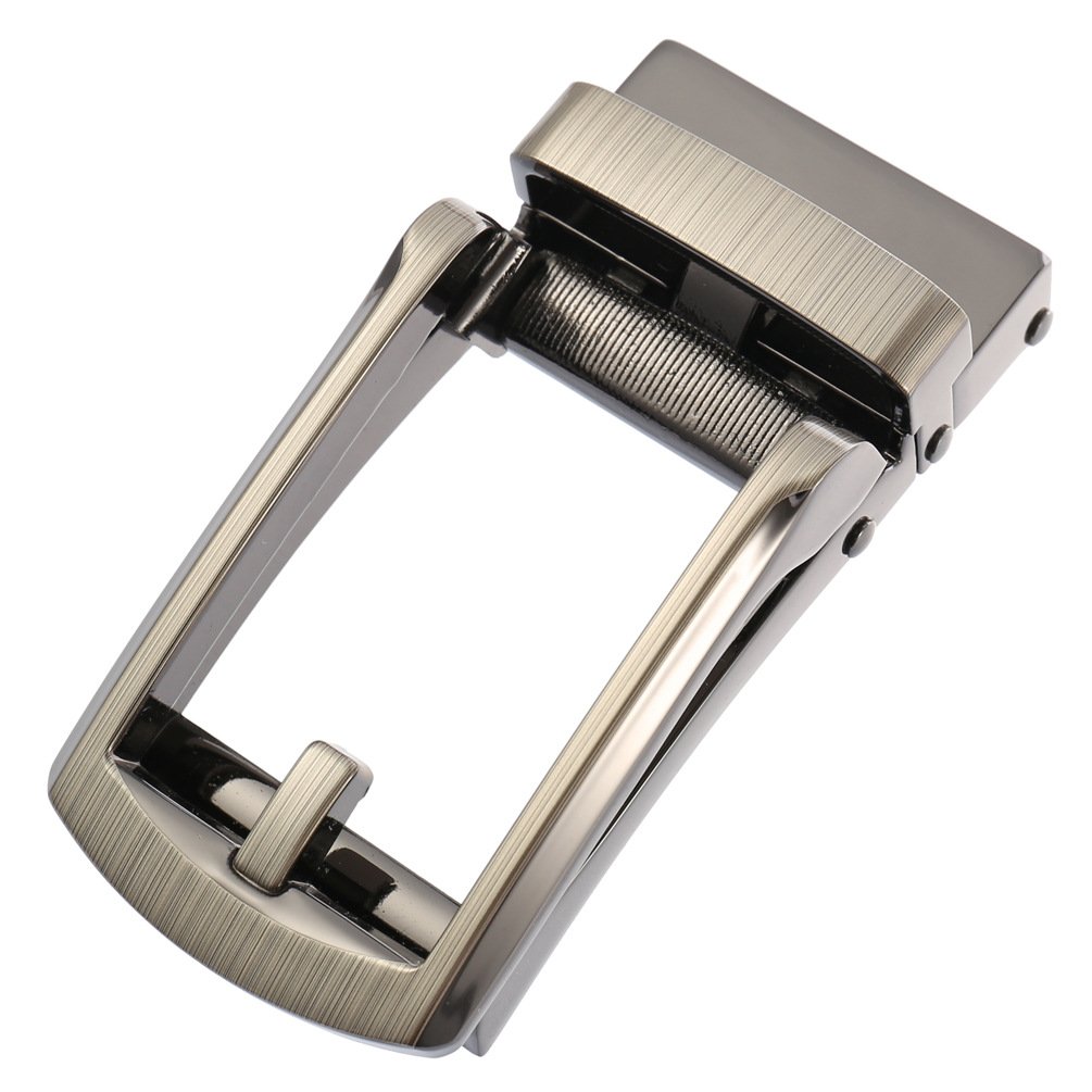 Hot selling multi color Amazon zinc alloy automatic belt buckle mechanical belt buckle for 3.2cm strap 8.1*4.1cm